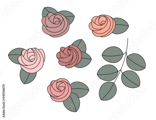 Buttercream Rosette Flowers
