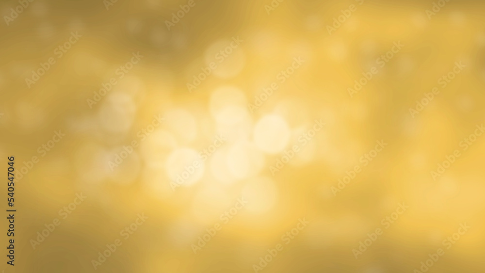 Obraz premium soft blur bokeh light effect on abstract yellow background