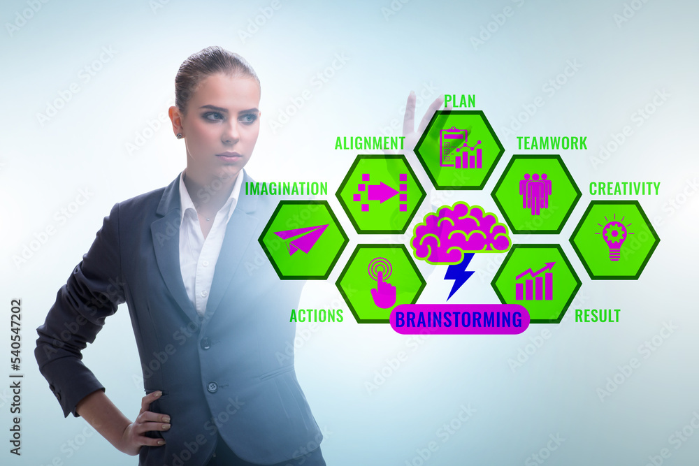Concept of brainstorming as a solution tool Concept of brainstorming as a solution tool