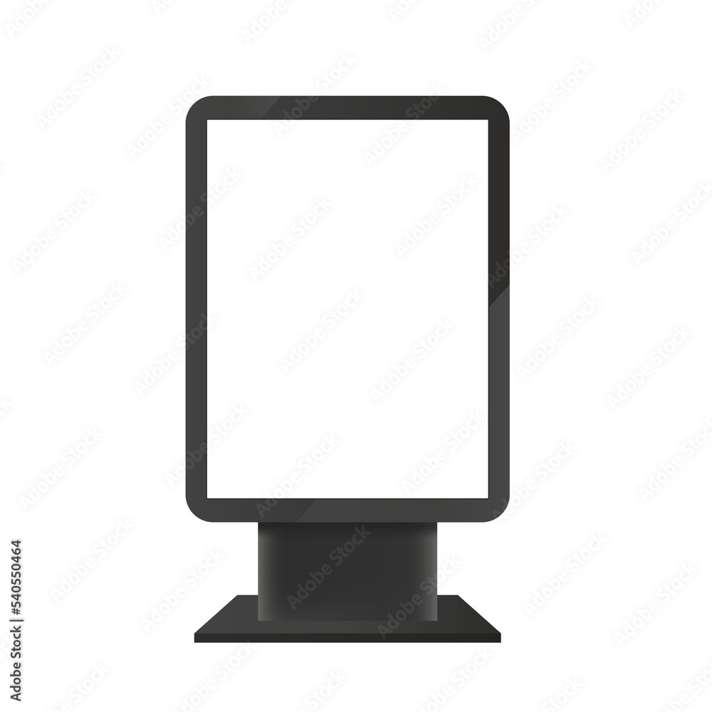 Light box, great design for any purpose. Office interior. Mockup of the interior on a white background. Vector illustrations Light box, great design for any purpose. Office interior. Mockup of the interior on a white background. Vector illustrations