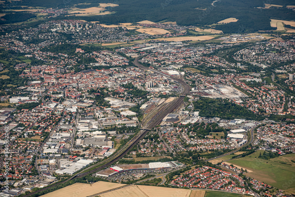 Luftbild Fulda
