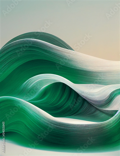 Abstract winter colorimetry