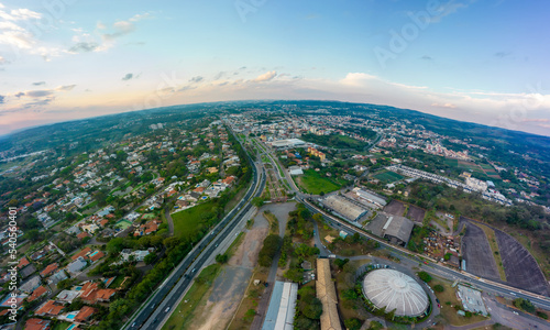 Aéreo drone panorama Vinhedo SP 10 2022
 photo