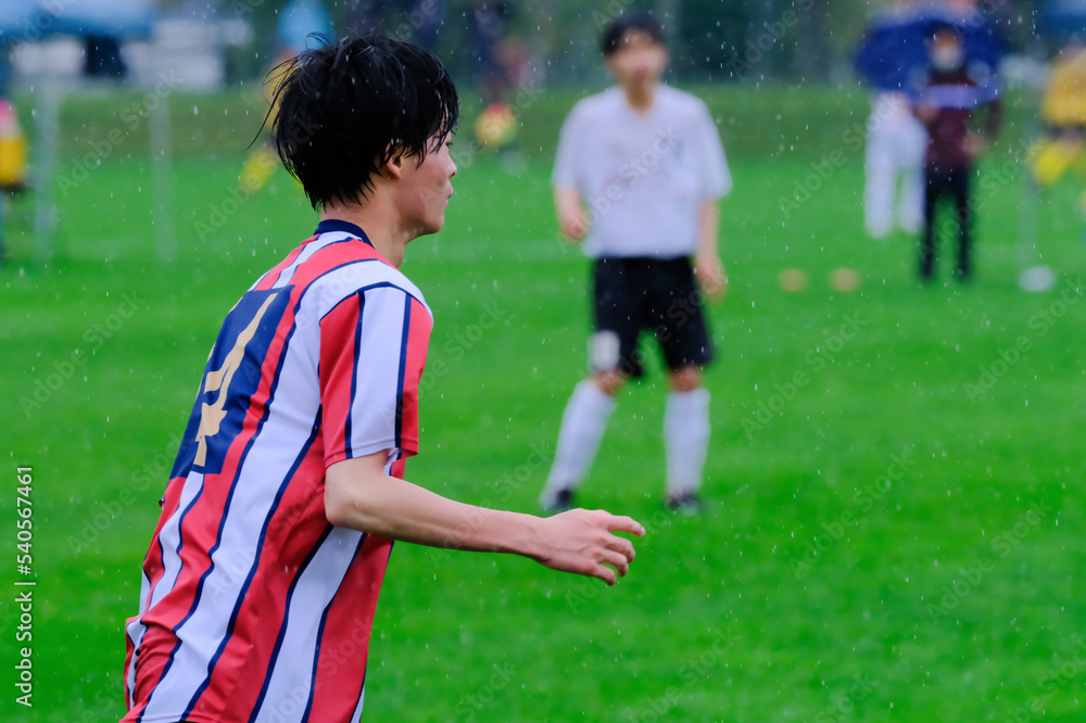 Fototapeta premium サッカー
