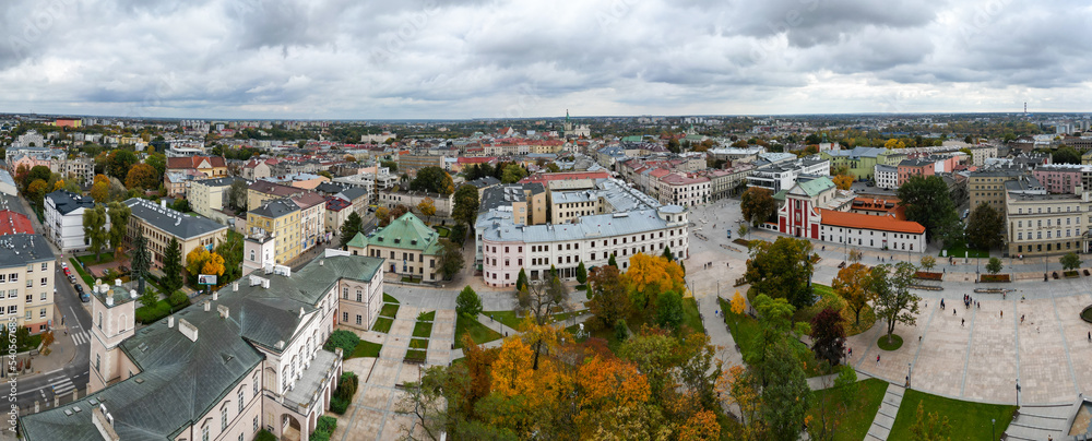 Obraz premium Old town and City in Lublin
