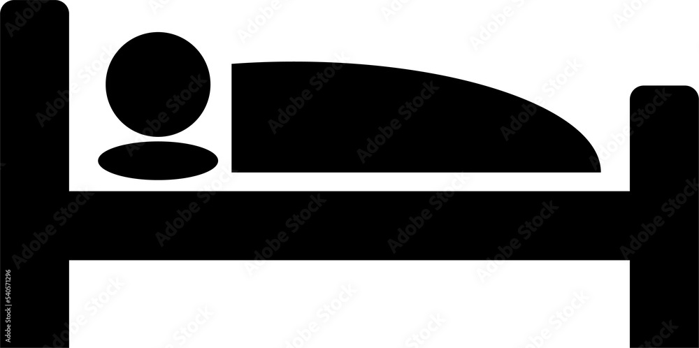 Hotel icon, flat design illustration. Hotel icon, flat design illustration.