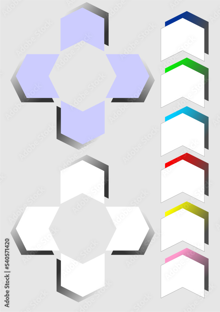 Vector work, symbols, arrows, used in graphics. Vector work, symbols, arrows, used in graphics.
