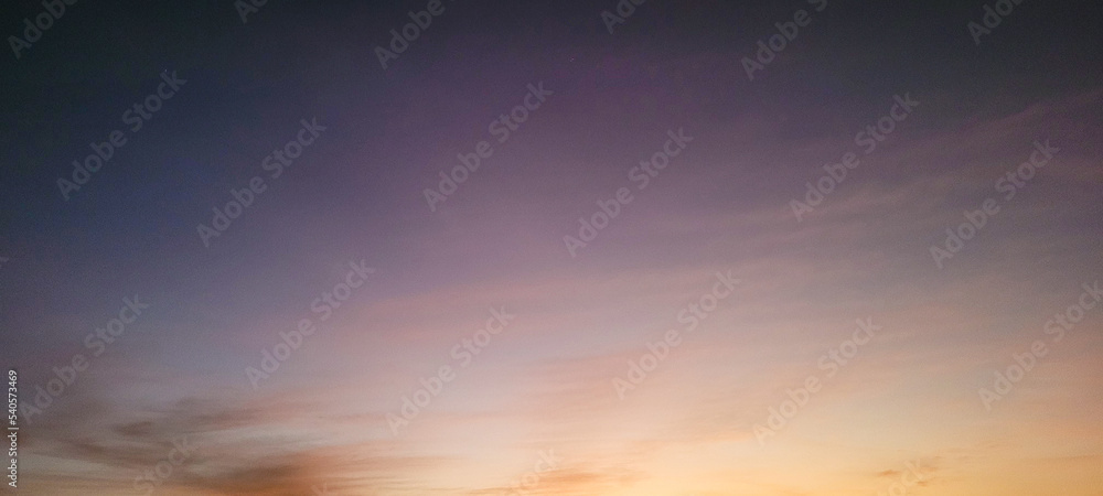 image of sky in the late afternoon in Brazil