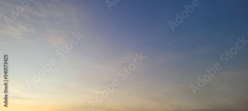 image of sky in the late afternoon in Brazil © sarsa