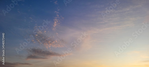 image of sky in the late afternoon in Brazil