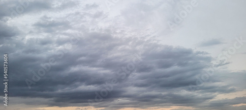 Fotografie image of sky in the late afternoon in Brazil