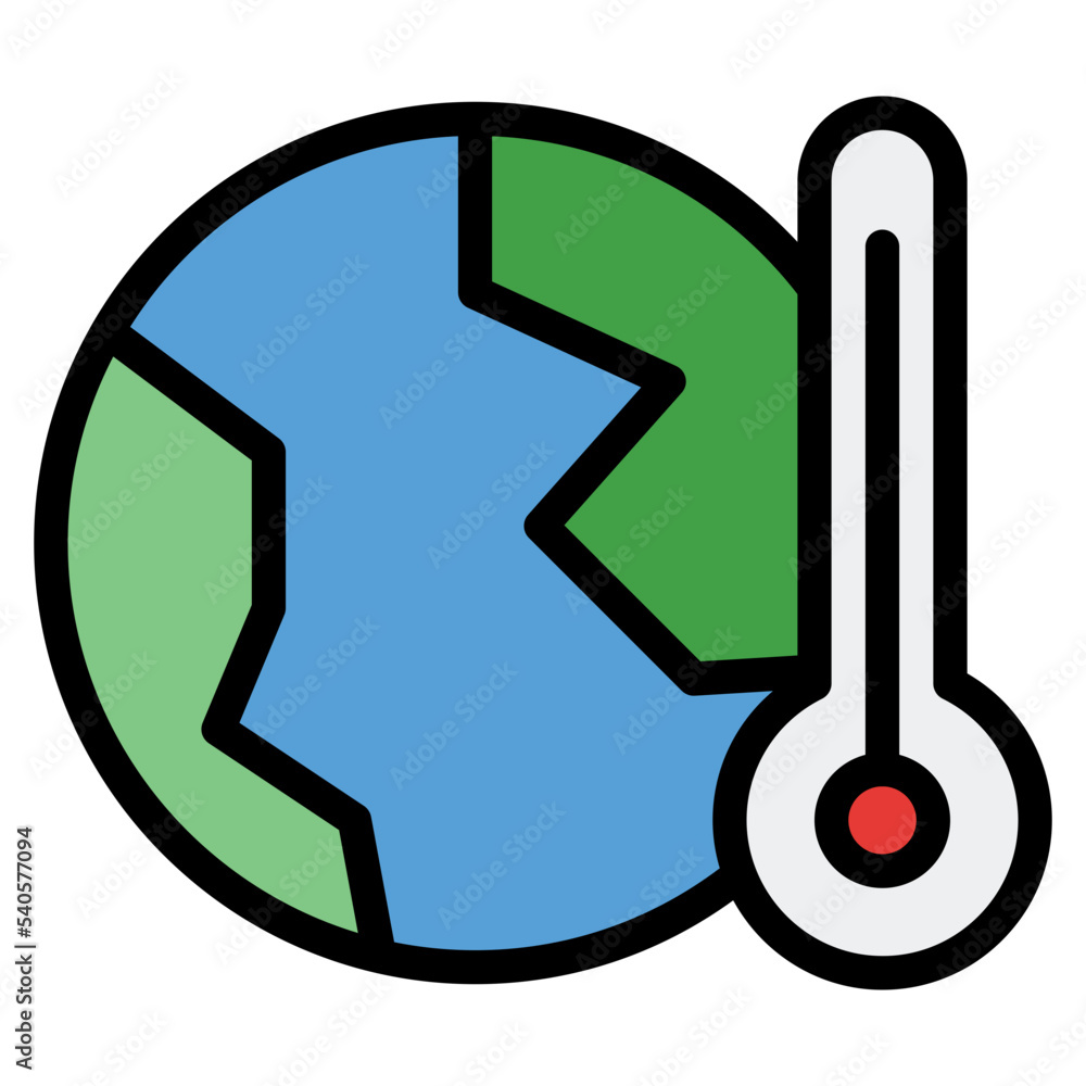Global Warming Icon Global Warming Icon