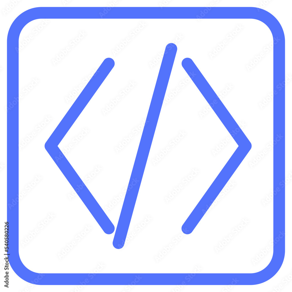 software web development line icon software web development line icon