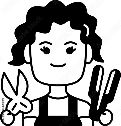 hairdresser  icon