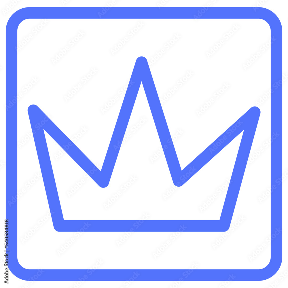 luxury queen royal throne line icon luxury queen royal throne line icon