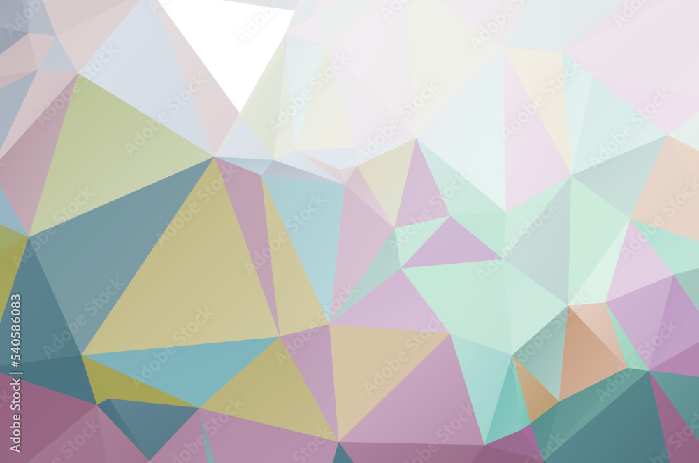 Fototapeta premium Abstract Geometric backgrounds full Color