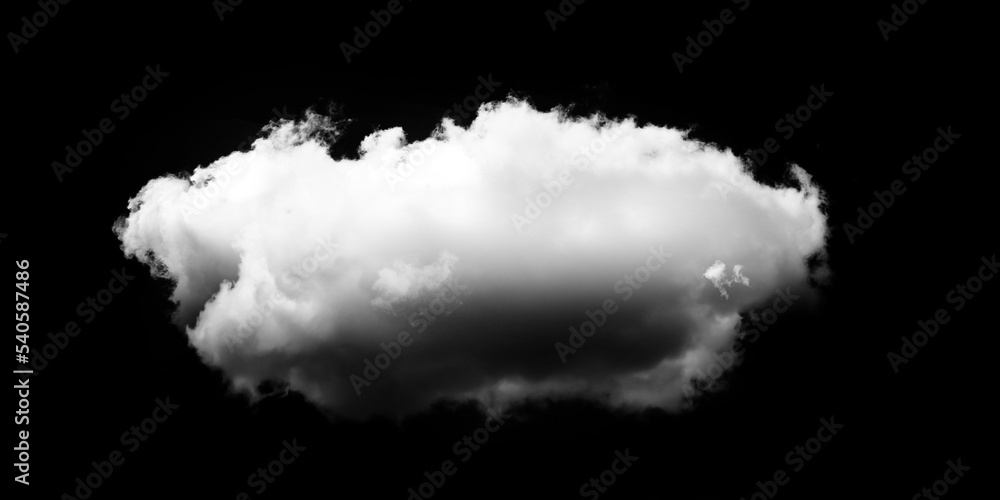 White cloud isolated on black background ,Textured smoke. White cloud isolated on black background ,Textured smoke.