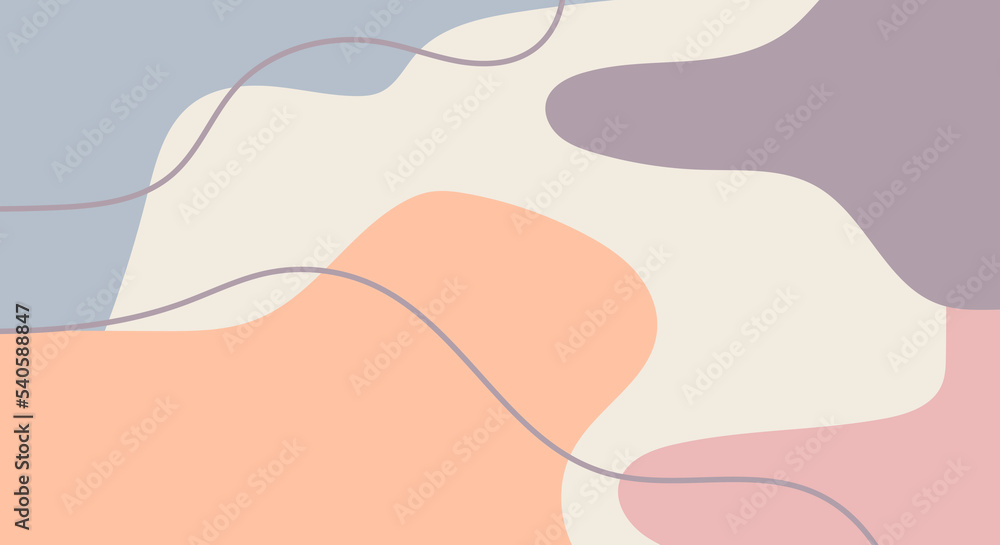 Fashion Stylish Templates with Organic Abstract Shapes and Line in Nude Pastel Colors Minimalist Background with Copy Space for Text or Message Fashion Stylish Templates with Organic Abstract Shapes and Line in Nude Pastel Colors Minimalist Background with Copy Space for Text or Message