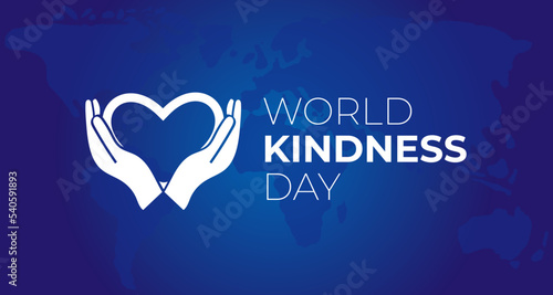 World Kindness Day Illustration Background with Icon