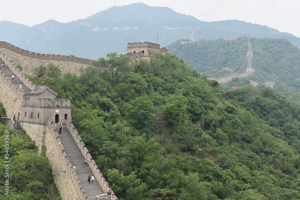 china wall mountains