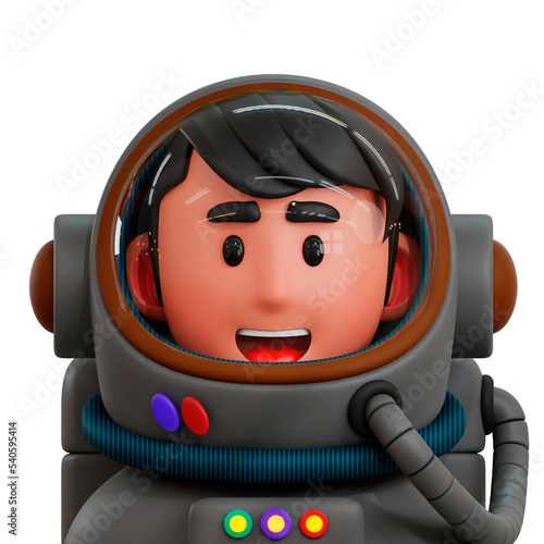 3d avatar profession as Astronout photo