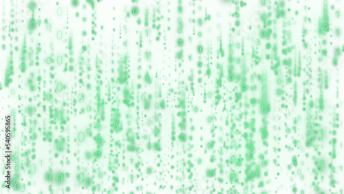 Lots of Matrix Binary Code Random Number Falling Background0