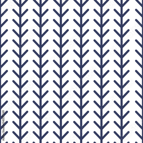 Simple geometric motif print, seamless pattern