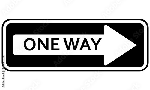 Obraz na płótnie roar sign parking lot sign one way
