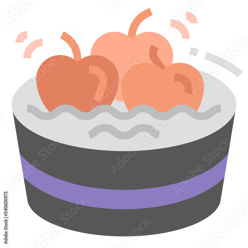 apple bobbing game icon