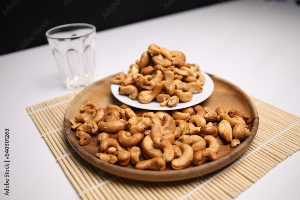 Cashew nut Arranged in a delicious dish Cashew nut Arranged in a delicious dish