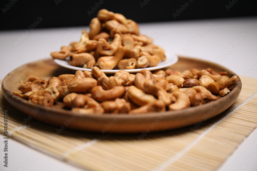 Cashew nut Arranged in a delicious dish Cashew nut Arranged in a delicious dish