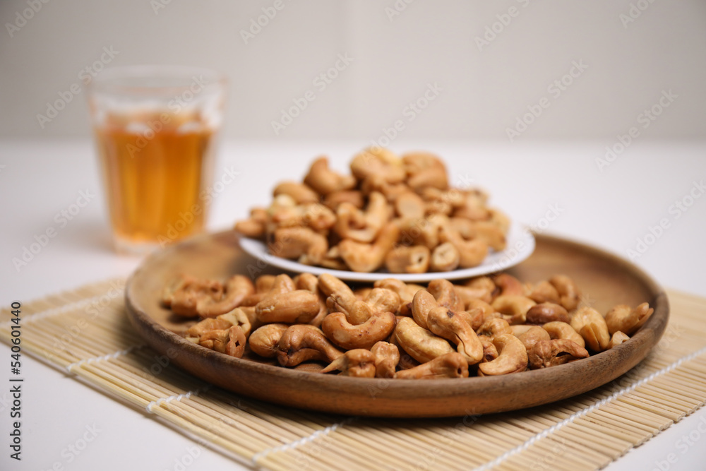 Cashew nut Arranged in a delicious dish Cashew nut Arranged in a delicious dish