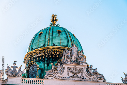 Photography The Hofburg.  Vienna, Austria