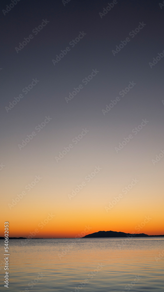 宍道湖に沈む夕日 宍道湖に沈む夕日
