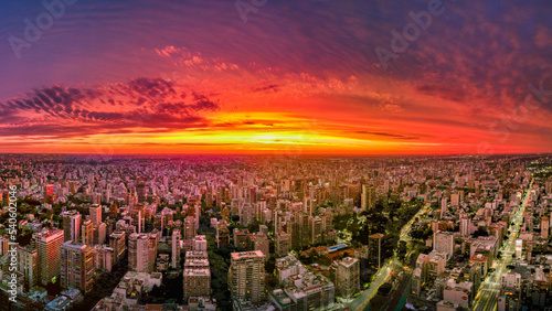 Atardecer Buenos Aires, Argentina photo