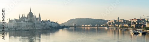 Sunrise over Budapest, Hungary 