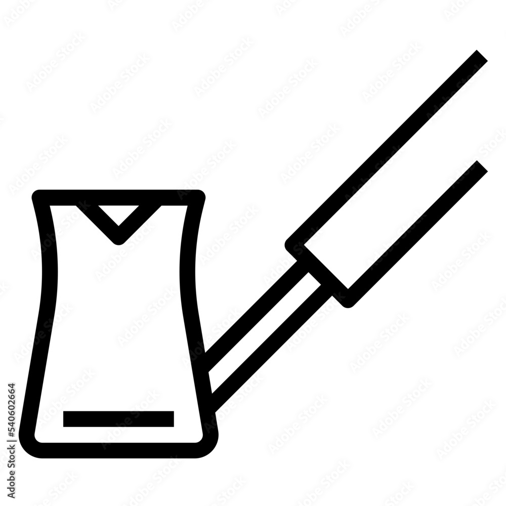 turkish coffee line icon turkish coffee line icon