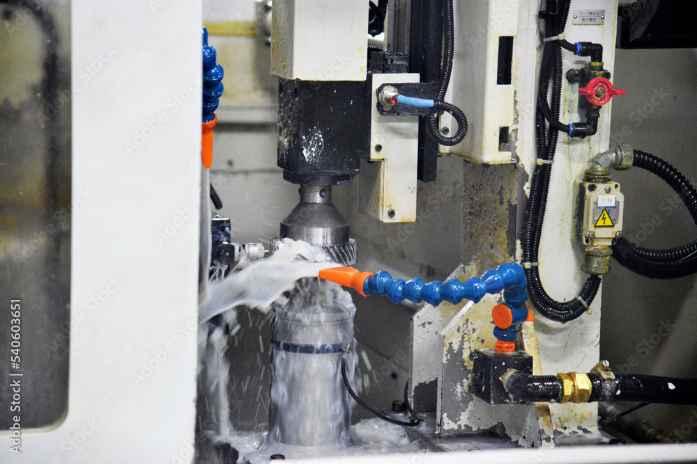 最新の工作機械 StockFoto Adobe Stock