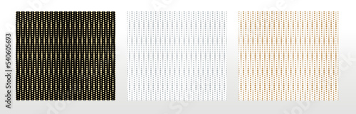 Geometric set of seamless colored patterns. Simpless vector graphics