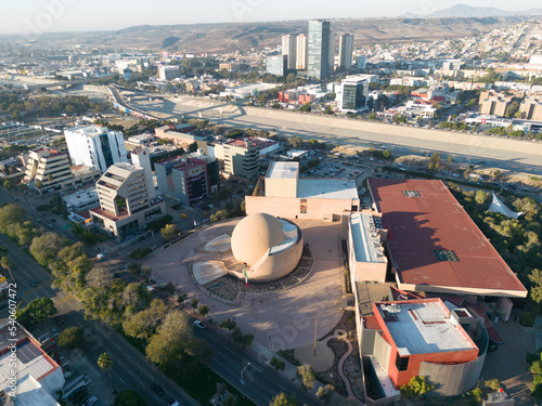 Bild auf Leinwand aerial view of frontier Tijuana San Diego