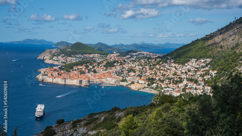 Dubrovnik is a city in southern Croatia fronting the Adriatic Sea. It's known for its distinctive Old Town, encircled with massive stone walls completed in the 16th century. 