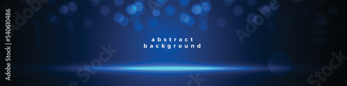 Linkedin banner with abstract background