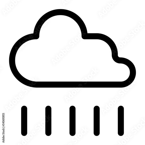 cloud rain icon