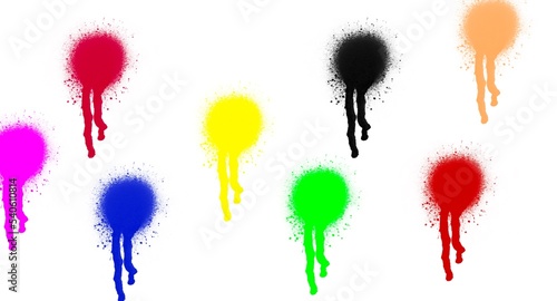 Colour drop paper texture background