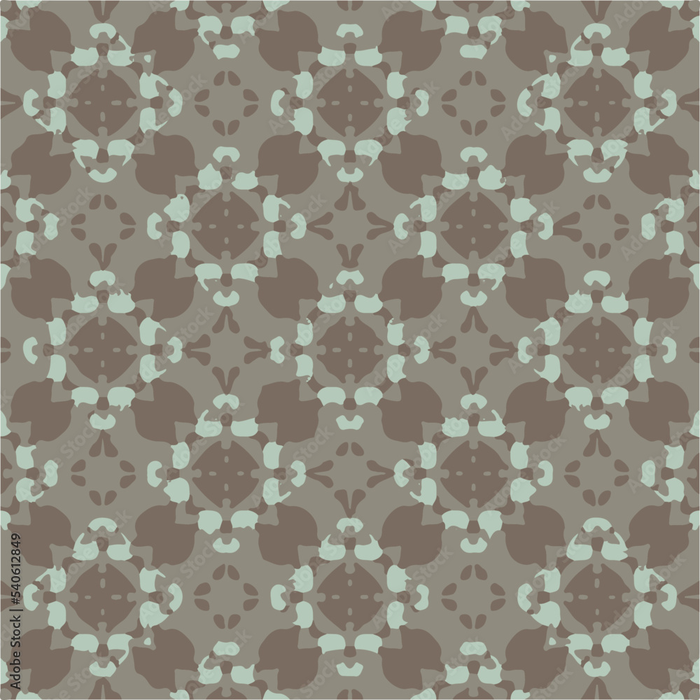 Wallpaper or background vector of seamless floral pattern