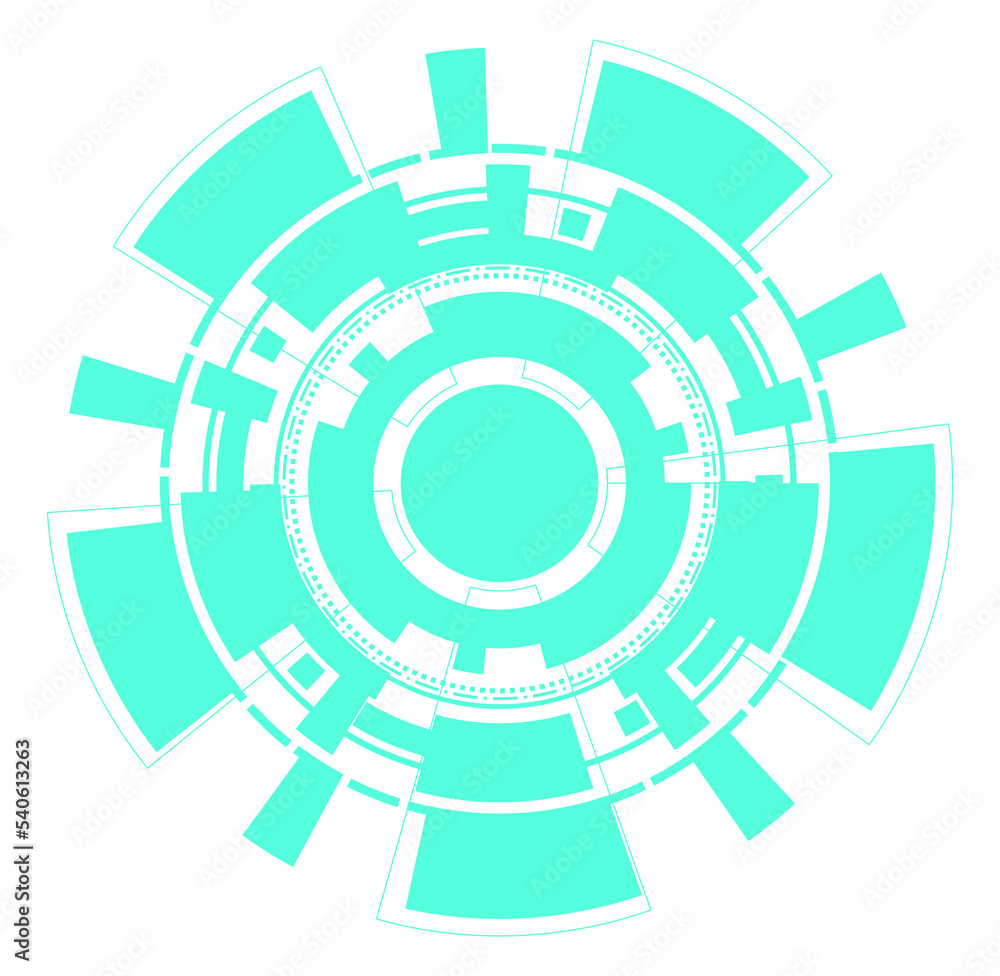 HUD Futuristic User Interface and Sci-Fi Future Technology Display Design for background. HUD Futuristic User Interface and Sci-Fi Future Technology Display Design for background.