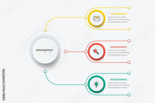 Business data visualization. Process chart. Abstract elements of graph, diagram with 4 steps, options, parts, or processes. Vector business template infographic, design, vector,2,3,4,5,6,