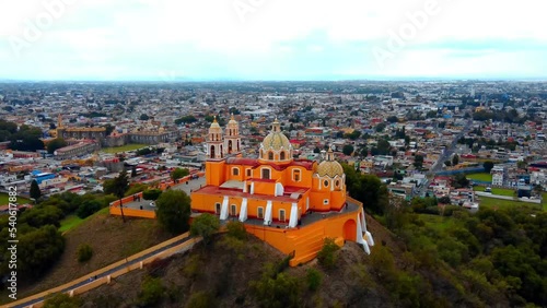 Piramide de Cholula, Puebla, MX. photo