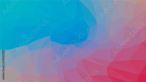 Multicolor polygon pattern. Low poly design. Vector illustration
