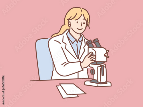 研究する人(科学者、医者、大学、知識、勉強、医学)
People who study. Scientists, doctors, universities, knowledge, study, medicine.